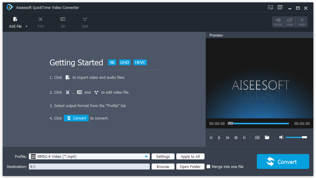  Aiseesoft QuickTime Video Converter скачать